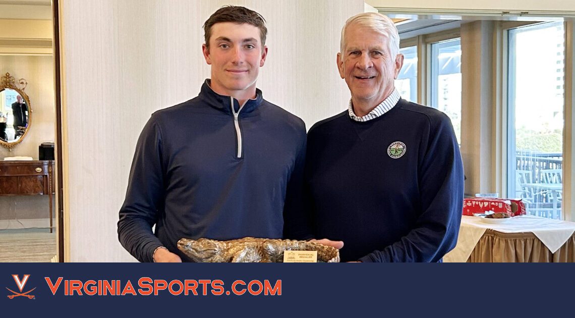 Virginia Men's Golf | James Shares Medalist Honors at General Hackler Championship