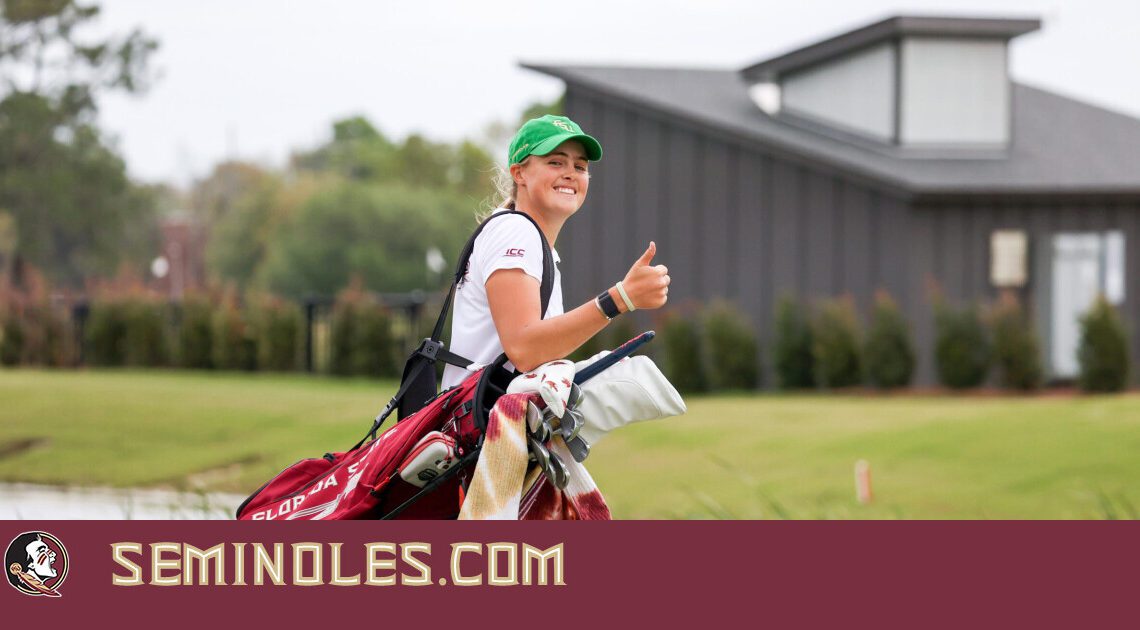 Woad and No. 12 Seminoles Lead FSU Match Up After Round 1
