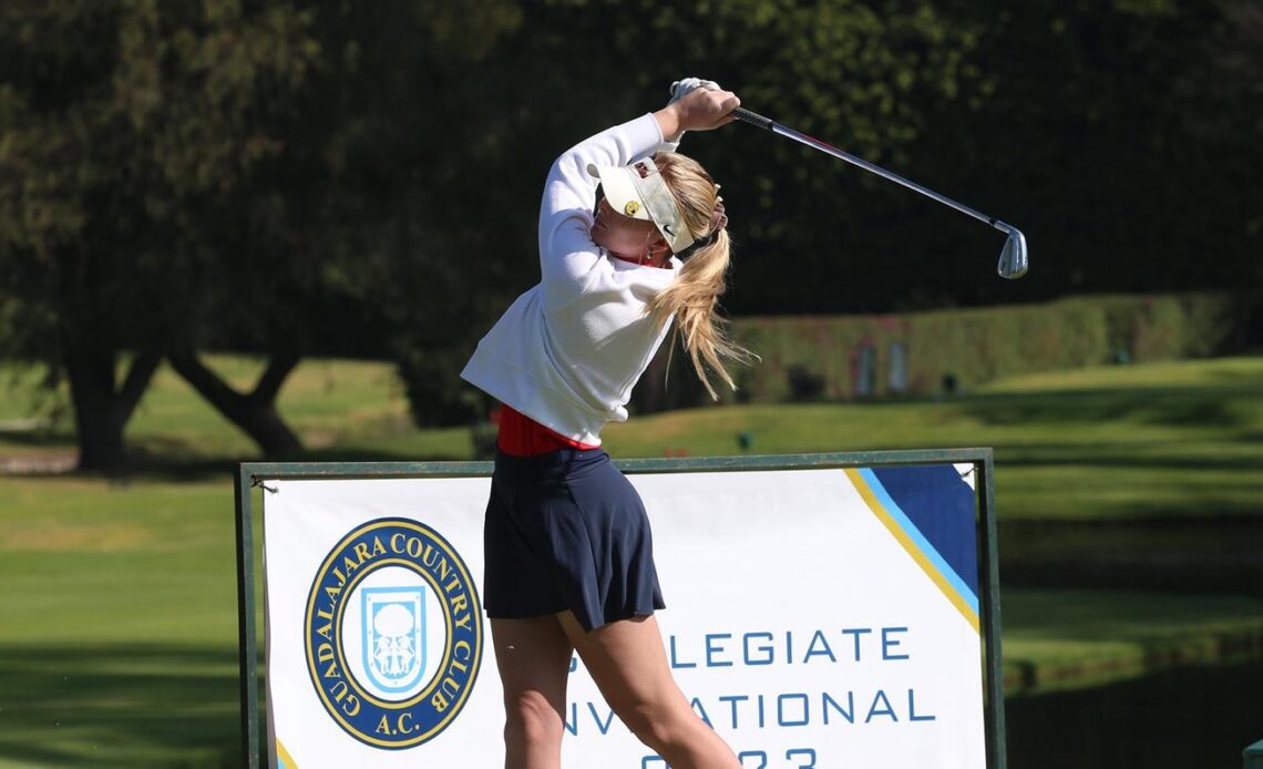 Women’s Golf Tied for First After Rain-Shortened Opening Day in Florida