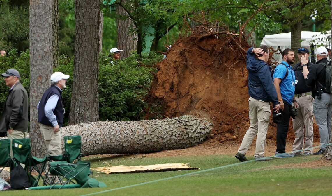 A Miracle That Nobody Got Hurt' - Players React After Trees Fall At Augusta National
