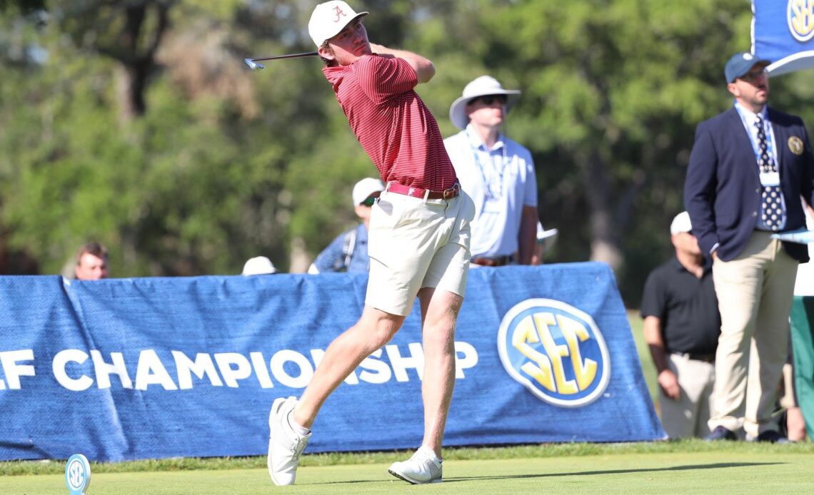 Alabama Advances to SEC Men’s Golf Championship Match Play Quarterfinals