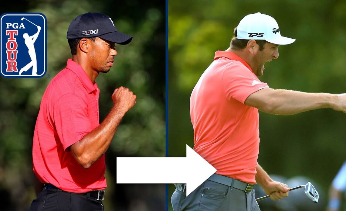 All-time PGA TOUR fist pumps but they get more intense