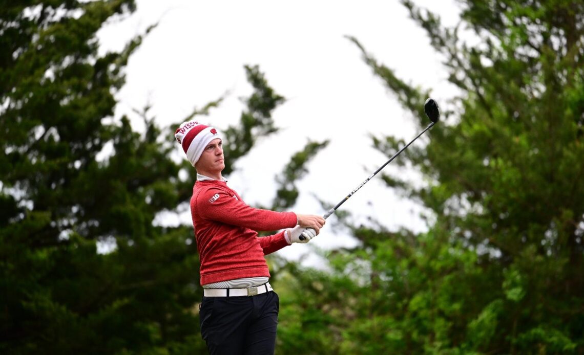 Badgers in third after first day of Big Ten Championship