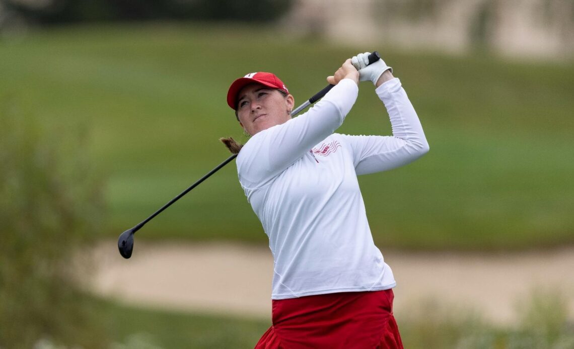 Badgers tied for fourth after first round of Big Ten Championship