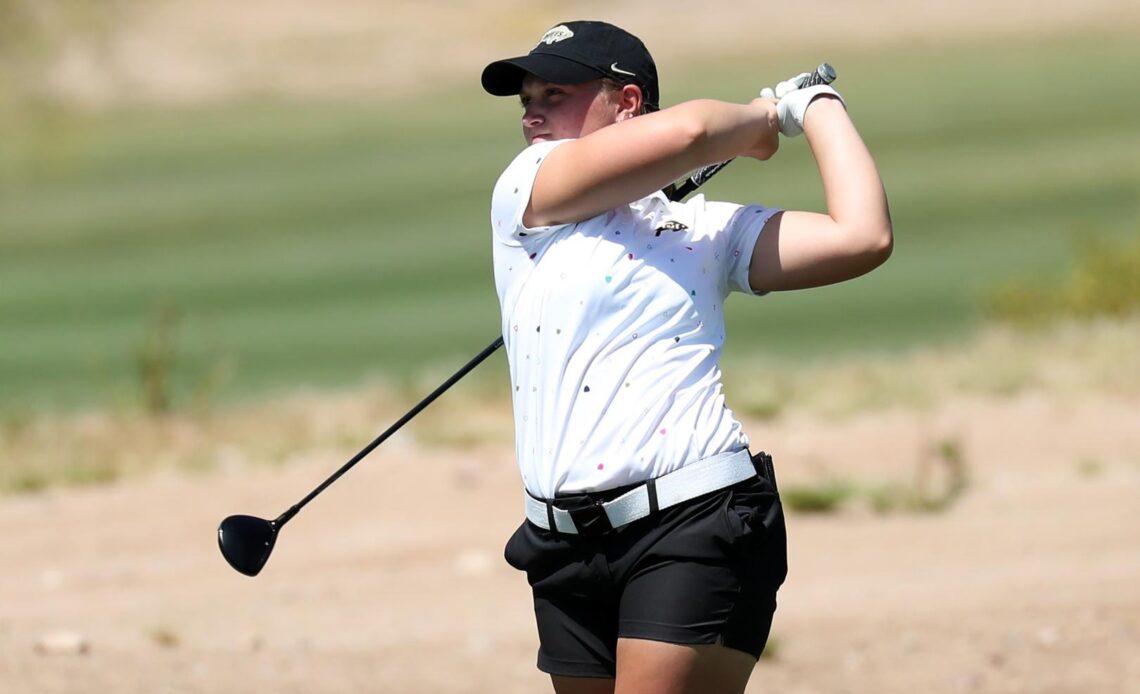 Buffs Tied For 10th After First Round At Pac-12 Championship