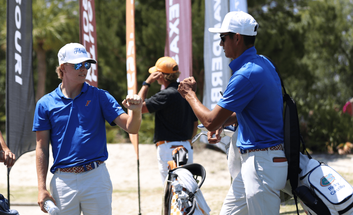 Castillo, Kress Lead Gators Surge to Third at SEC Championship