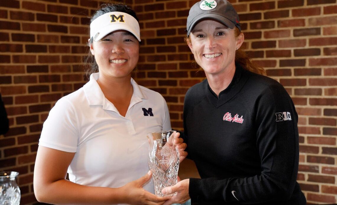 Chun Rallies for Co-Medalist, U-M Finishes Sixth at Lady Buckeye