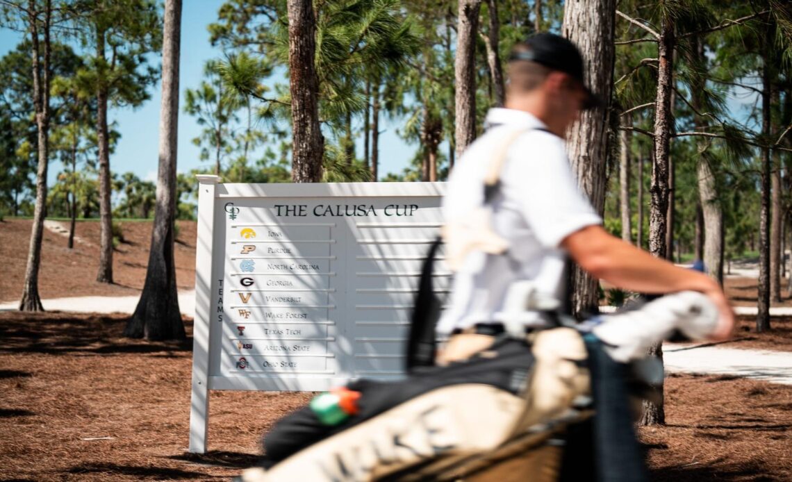 Deacs Lead Calusa Cup After 18 Holes