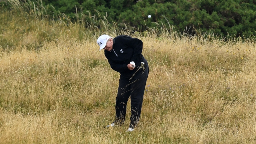 Donald Trump heading to Scotland to play golf, visit his resort