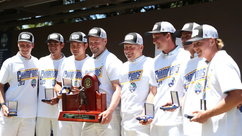 Florida wins SEC title on late putt