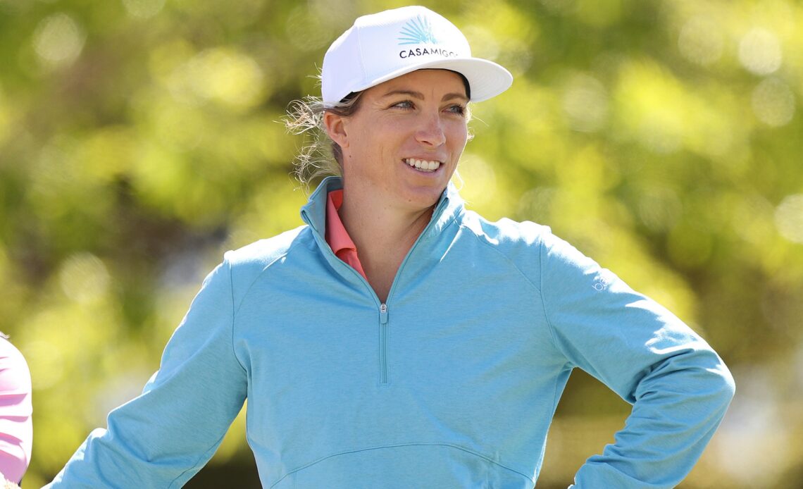 I Did Not Look At My Yardage Book Once' - Carly Reid's Comical Caddying Return For Wife Mel