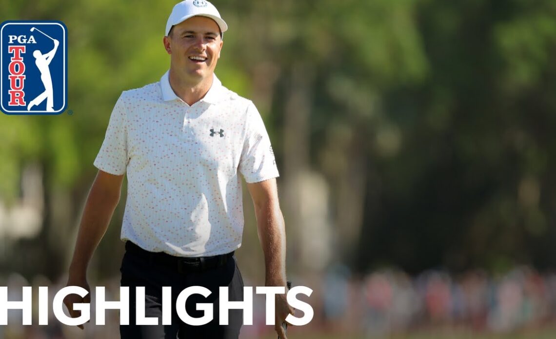 Jordan Spieth shoots 5-under 66 | Round 3 | RBC Heritage | 2023