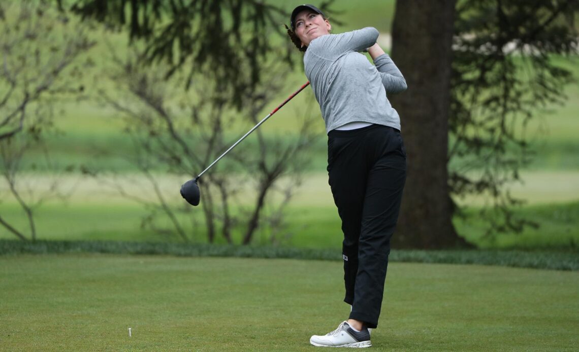 Kozlowski Fires Under-Par Round in Cold, Wet Conditions