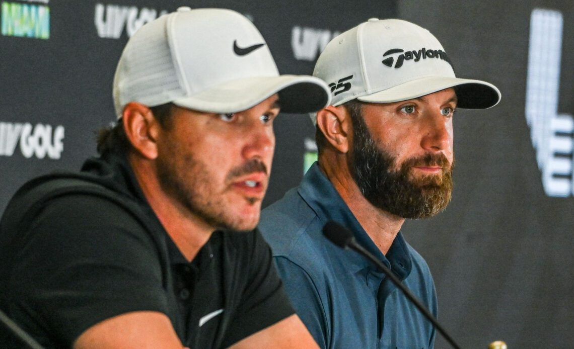LIV Golf Duo Brooks Koepka And Dustin Johnson Target Ryder Cup