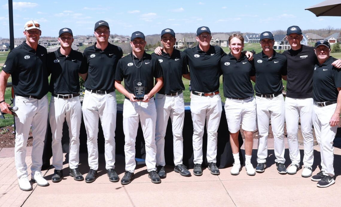 Missouri Men’s Golf Places Second at Tiger Collegiate