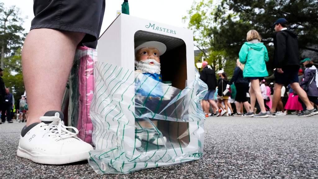 New gnome is hottest items Augusta National
