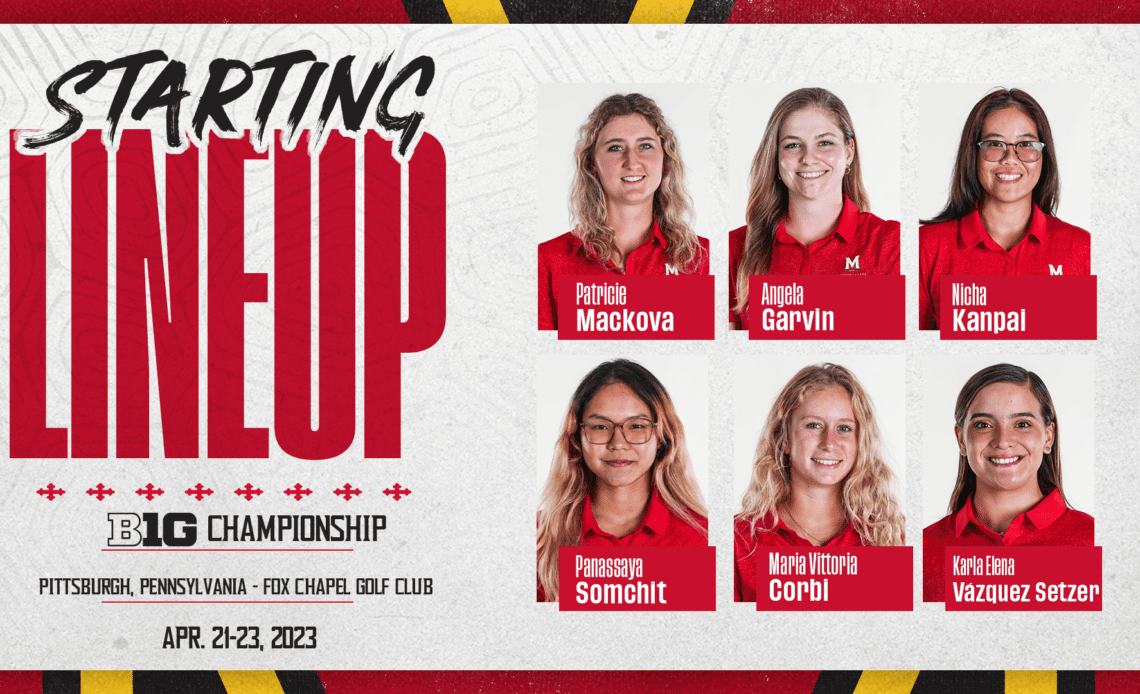 No. 33 Maryland Set For Big Ten Championship at Fox Chapel