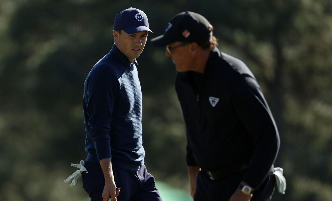 Phil Mickelson And Jordan Spieth Fire Better Ball Score Of 58 At The Masters