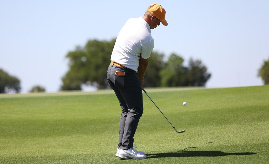 Surratt Tied For Individual Lead; Vols Tied For Eighth Following Round One at SEC Championship