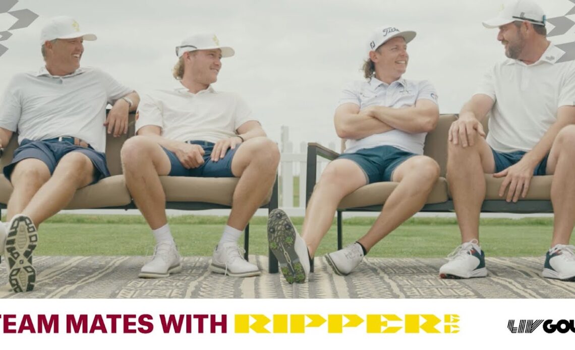 Team Mates with Ripper GC | Cam Smith, Marc Leishman, Matt Jones, and Jediah Morgan