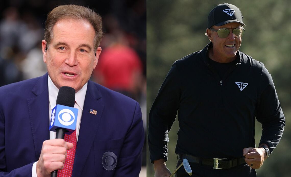 There Was No Effort To Hide Him At All' - Nantz Defends Mickelson Masters Coverage