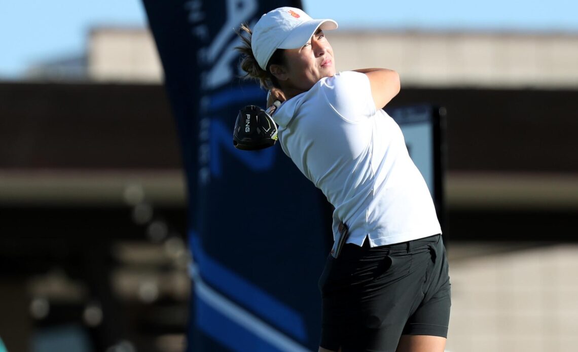 USC Women's Golf Races To Pac-12 Championships First Round Lead