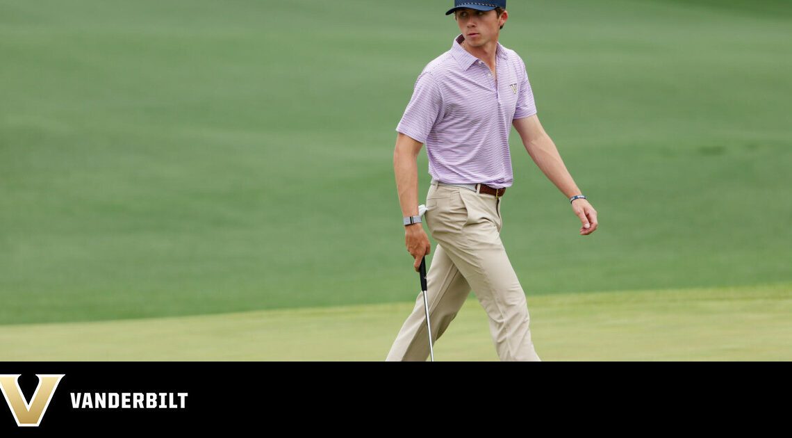 Vanderbilt Men's Golf | Sargent Sets Sights on Masters