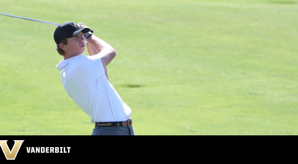 Vanderbilt Men's Golf | Vandy Remains Inside Top Eight