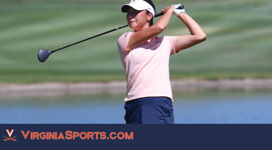 Virginia Women's Golf | UVA’s Sambach Leads ACC Field After 36 Holes