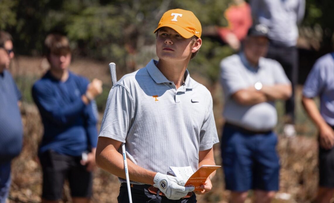 Vols Remain Tied for Second at Mason Rudolph Championship; Trio Tied for Second Individually