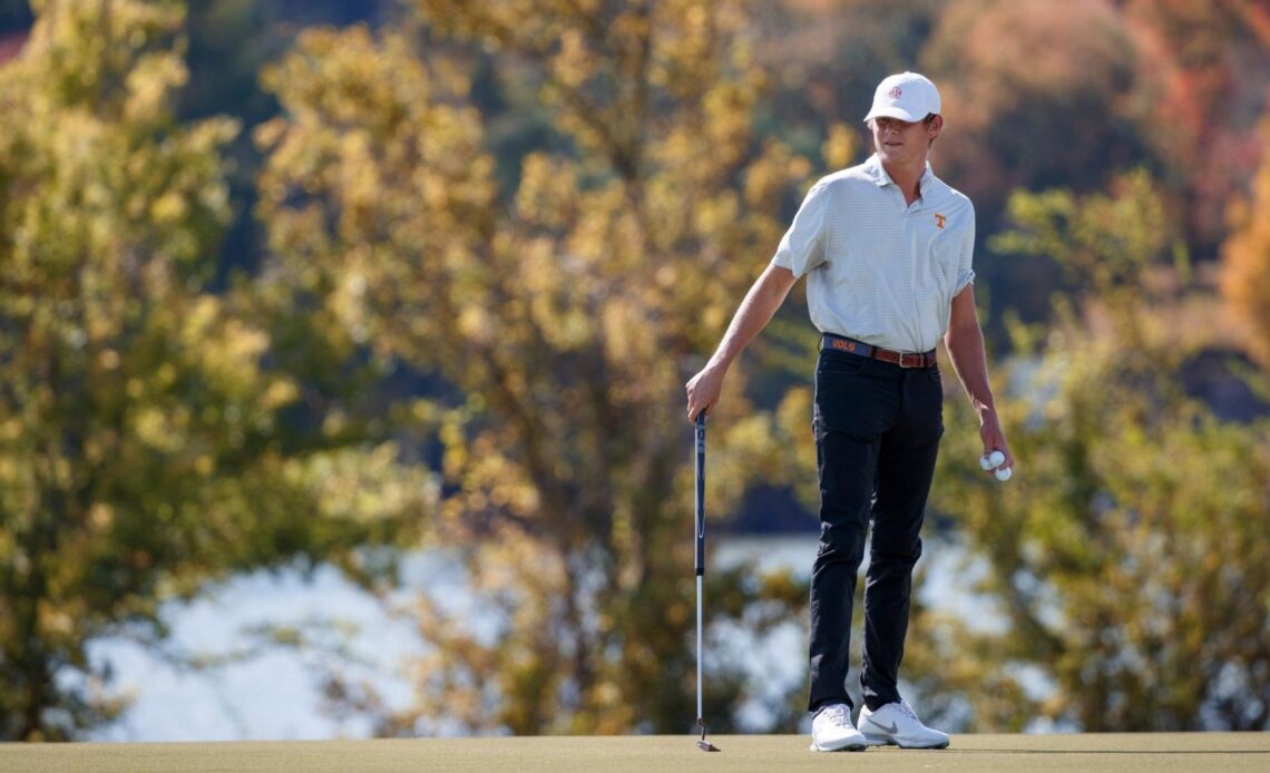 Vols Tied for Lead After Day One at Mossy Oak Collegiate
