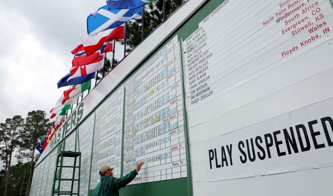 We look back at the only times The Masters has been forced into a Monday finish