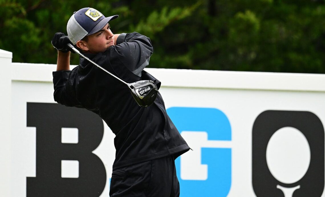 Wolverines Finish 13th at Big Ten Championships After Rain Cancels Final Round