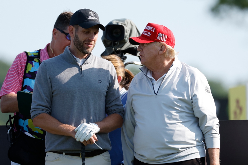 Donald Trump at LIV Golf DC