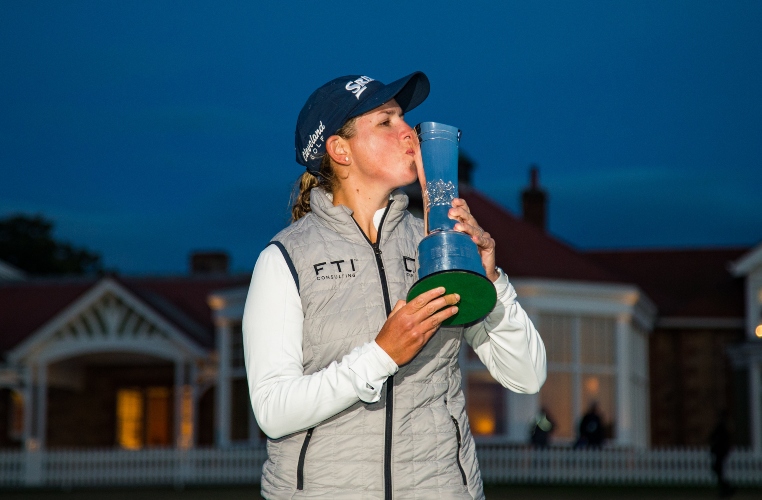 ASHLEIGH BUHAI READY FOR TITLE DEFENCE AT THE AIG WOMEN'S OPEN