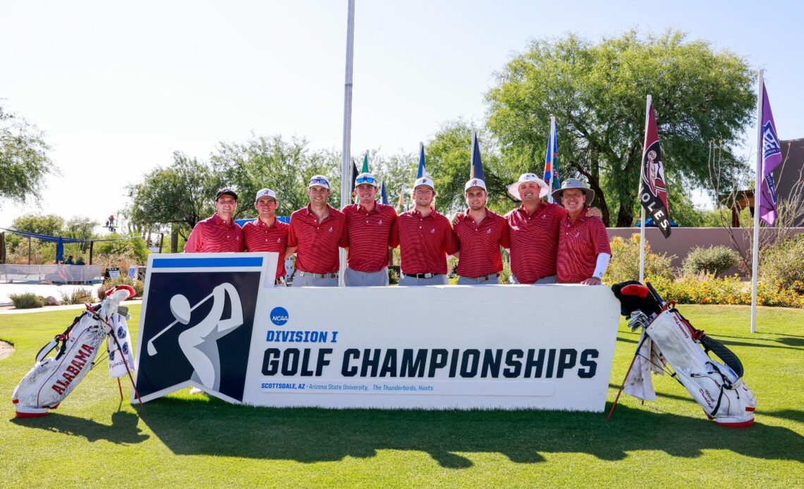 Alabama Eliminated from NCAA Men’s Golf Championships, Finishes Tied for 11th Overall