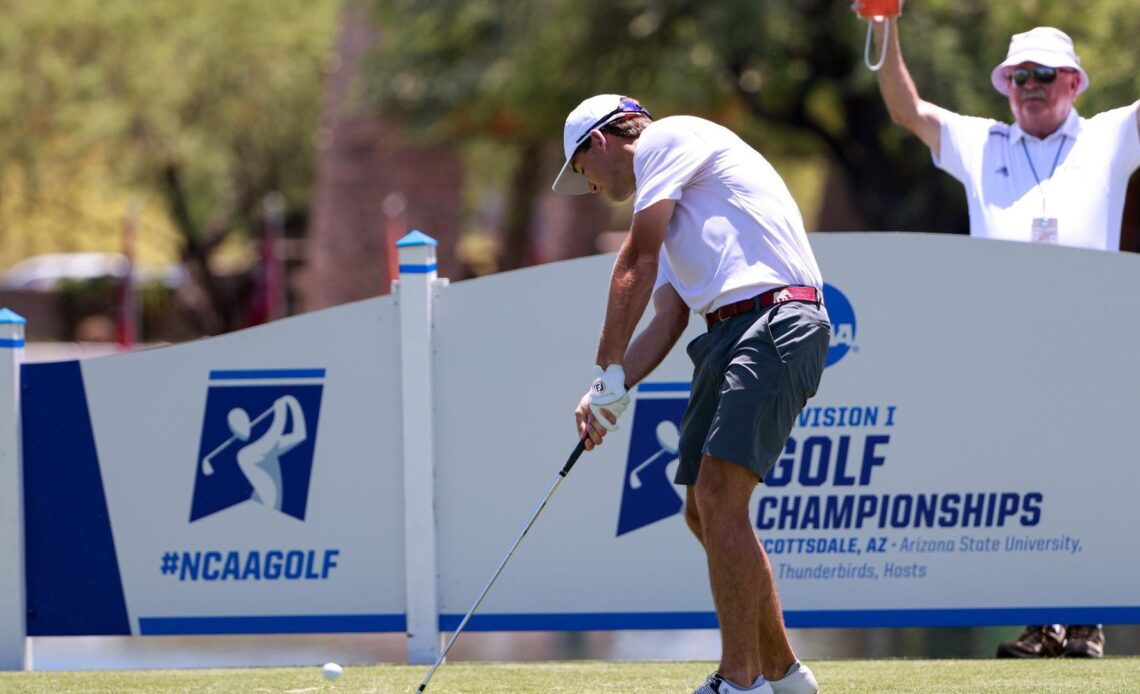 Alabama in 17th-Place Tie After Round One of the NCAA Men’s Golf Championships