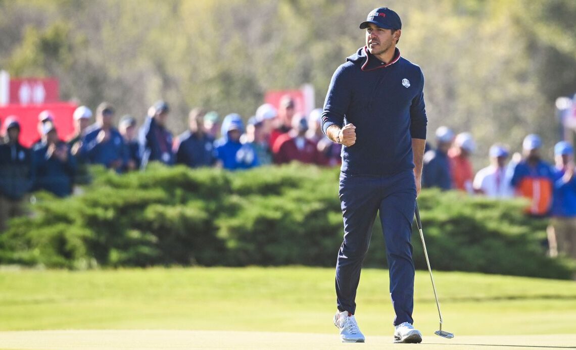 Brooks Koepka Moves Up To Second In Ryder Cup Points' List