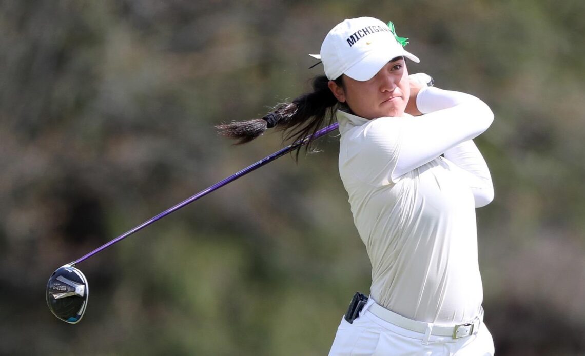 Dy Seventh, U-M Ninth After Day One of Big Ten Championships