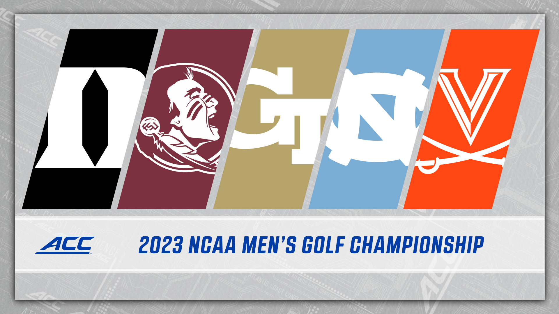 Five ACC Teams Set for NCAA Men's Golf Championship VCP Golf