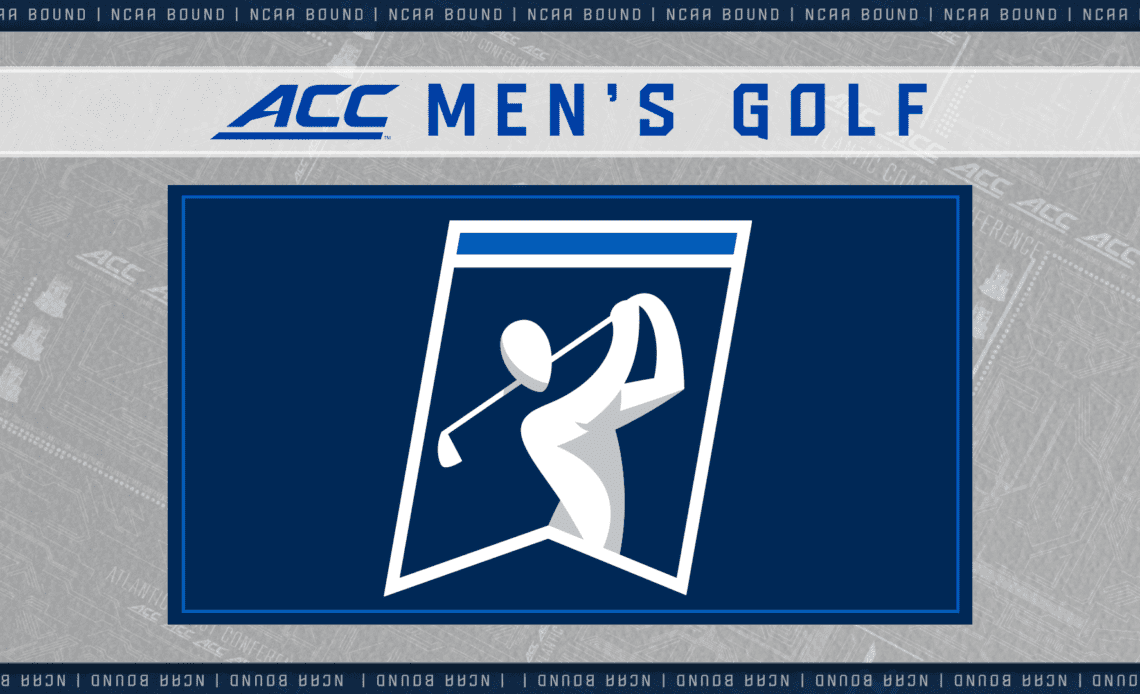 Four ACC Teams Advance to NCAA Men's Golf Match Play