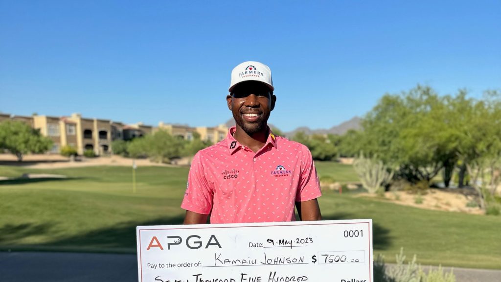 Kamaiu Johnson wins APGA Tour at TPC Scottsdale with record 61