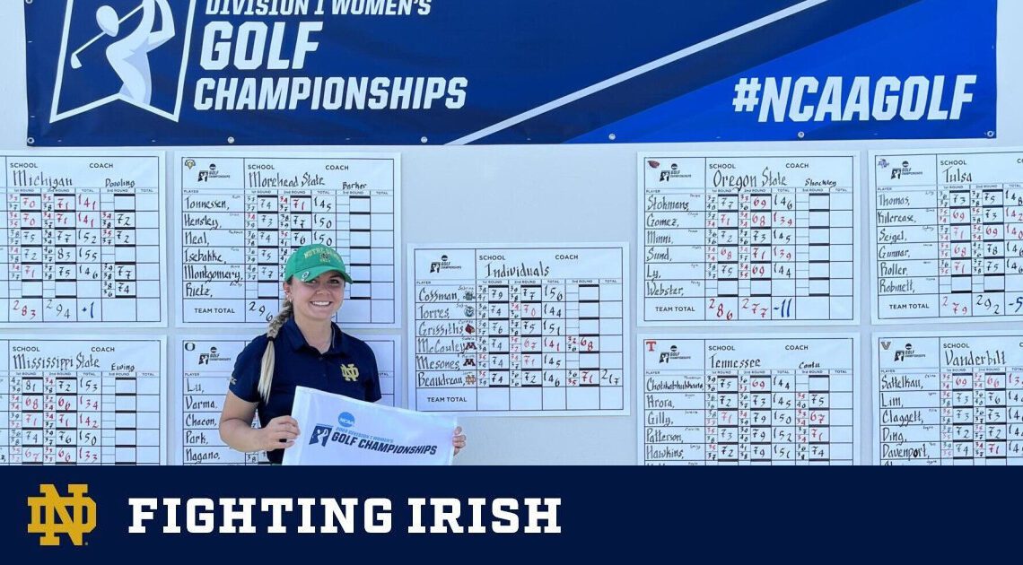 Lauren Beaudreau Wraps Up NCAA Regionals – Notre Dame Fighting Irish – Official Athletics Website