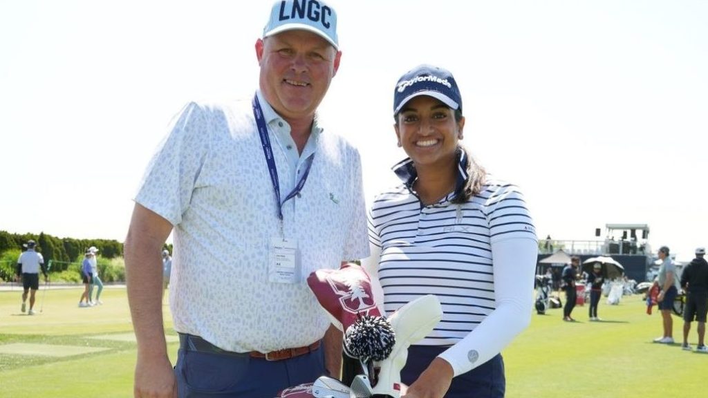 Megha Ganne makes LPGA start at course she used to sneak onto
