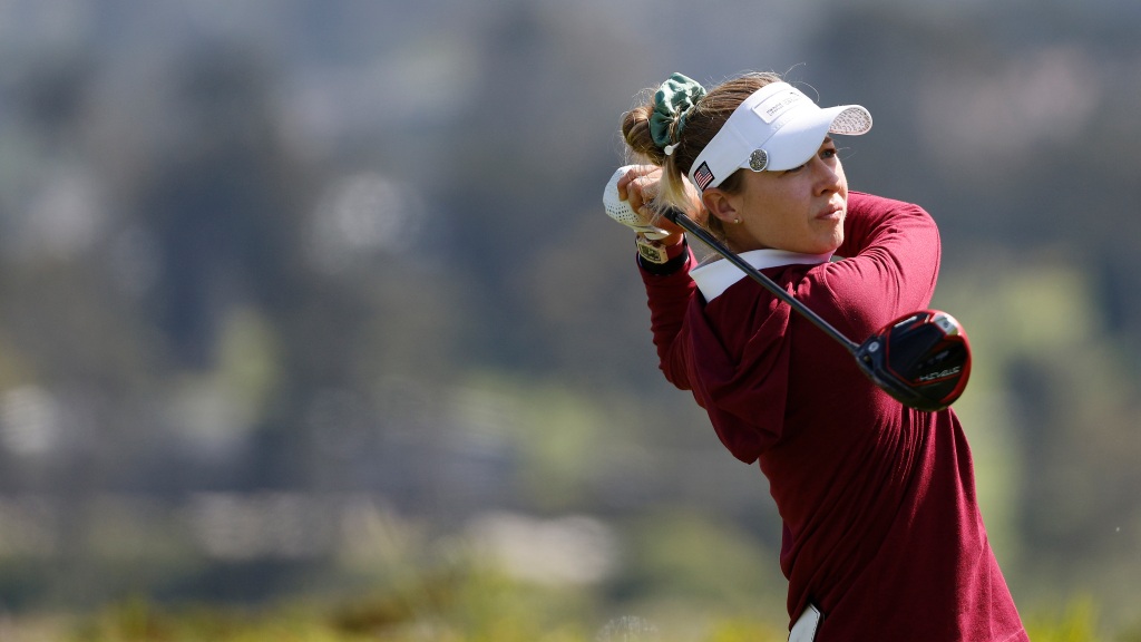 Nelly Korda has Joe LaCava on the bag for Founders Cup