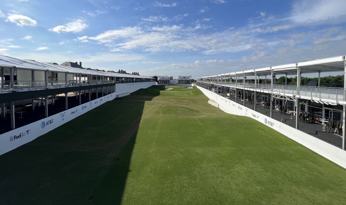 PGA Tour Unveil Huge New Stadium Hole At AT&T Byron Nelson