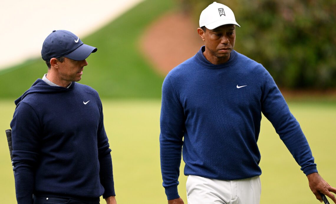 Report: Rory McIlroy Visits Tiger Woods' House For Golf Swing Tips