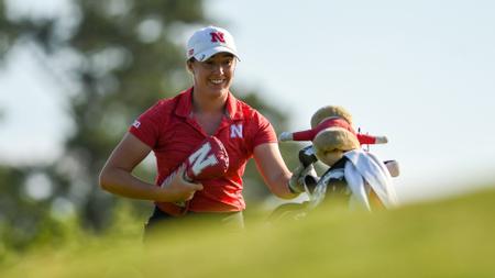 Strand Leads Huskers in NCAA Round 2