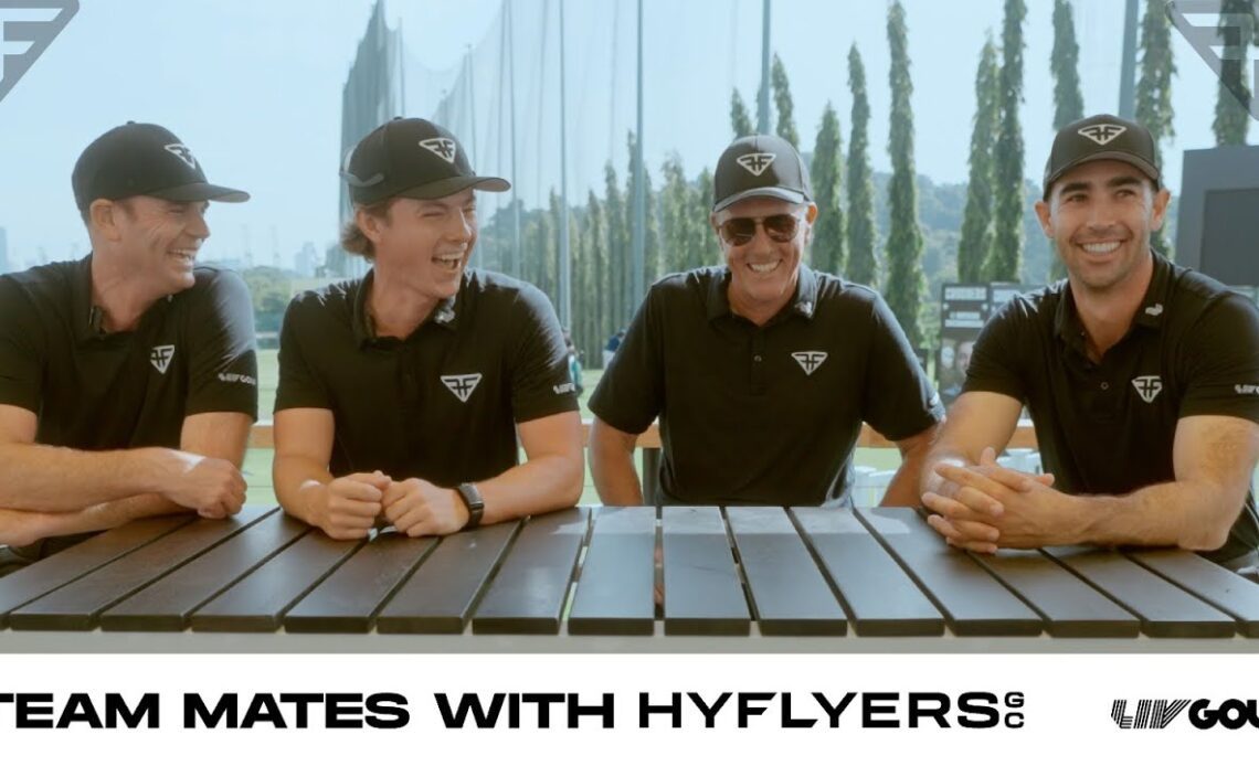 Team Mates with HyFlyers GC | Phil Mickelson, James Piot, Brendan Steele and Cameron Tringale