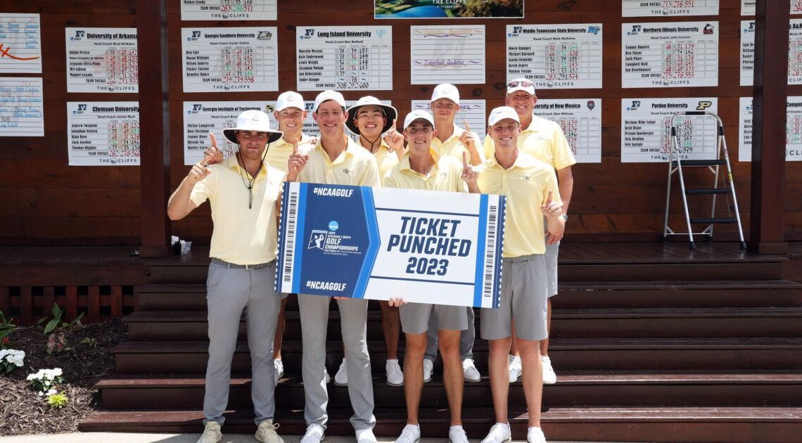Tech Golf Wins NCAA Salem Regional Going Away – Men's Golf — Georgia Tech Yellow Jackets